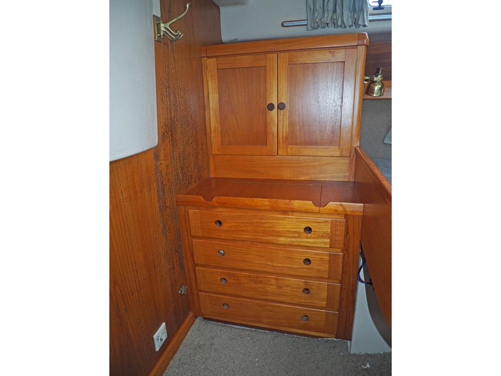 Achterkajuit, Accommodatie
